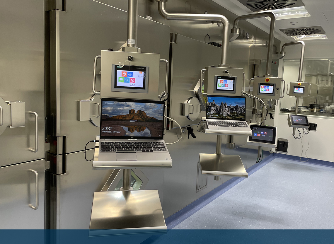 Radiopharmaceutical production line designed for Swan Isotoppen